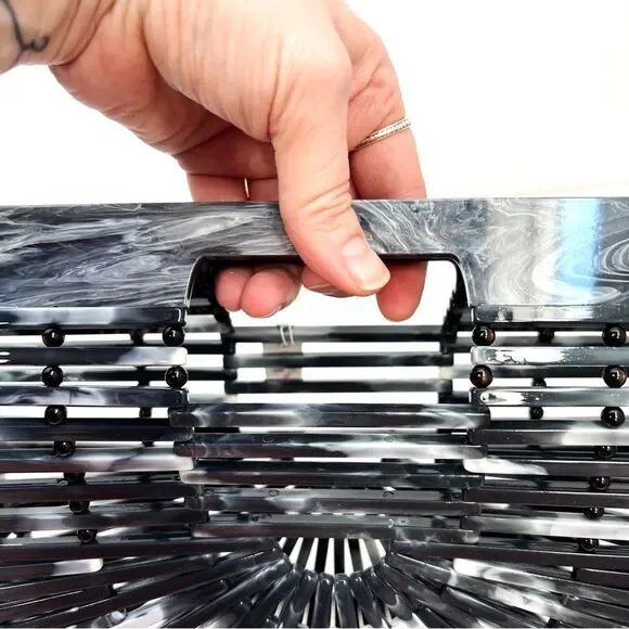 Half Moon Resin Handbag NWT - Picture 3 of 9